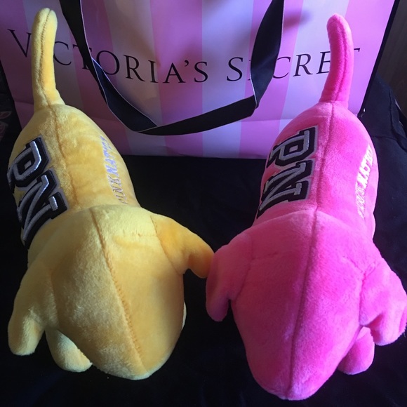 PINK Victoria's Secret Other - 2 Victoria Secret PINK NATION 2018  Plush Dogs